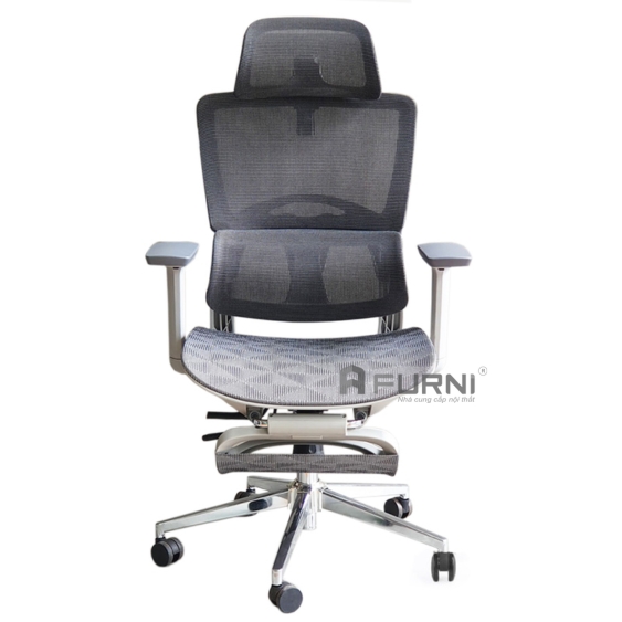 Ghế công thái học Ergonomic có gác chân CR4325-2M