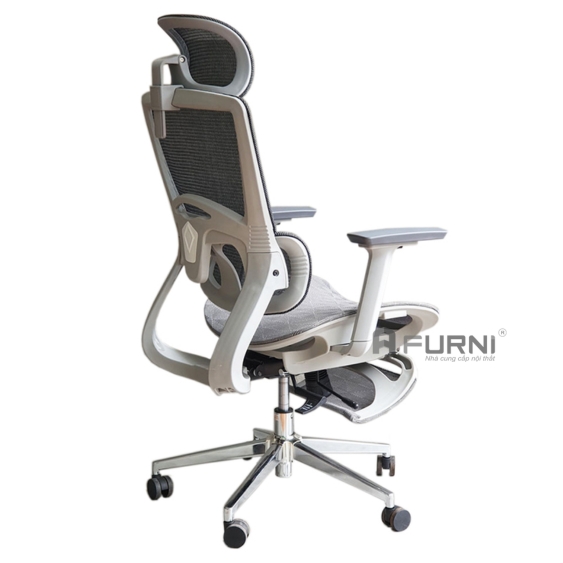 Ghế công thái học Ergonomic có gác chân CR4325-2M