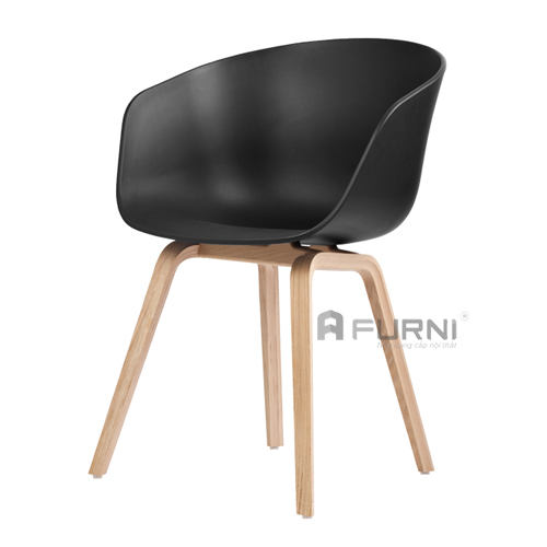 Ghế nhựa chân gỗ HAY cao cấp thường được sử dụng cho bàn ghế ăn