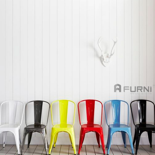 Ghế ăn ghế cafe bền đẹp nhiều màu có thể xếp chồng Tolix-T