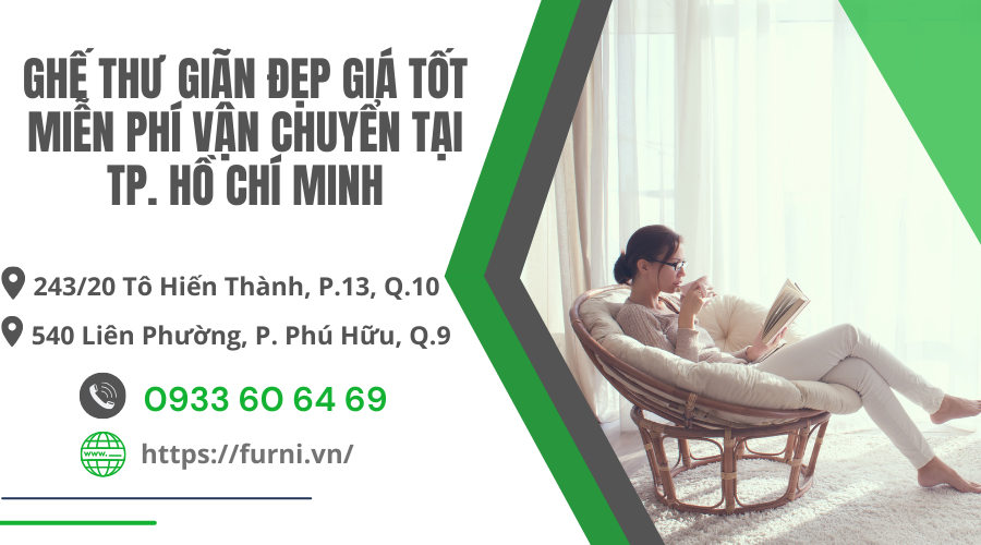 Ghế Thư Giãn Đẹp Giá Tốt Miễn Phí Vận Chuyển Tại Tp. Hồ Chí Minh