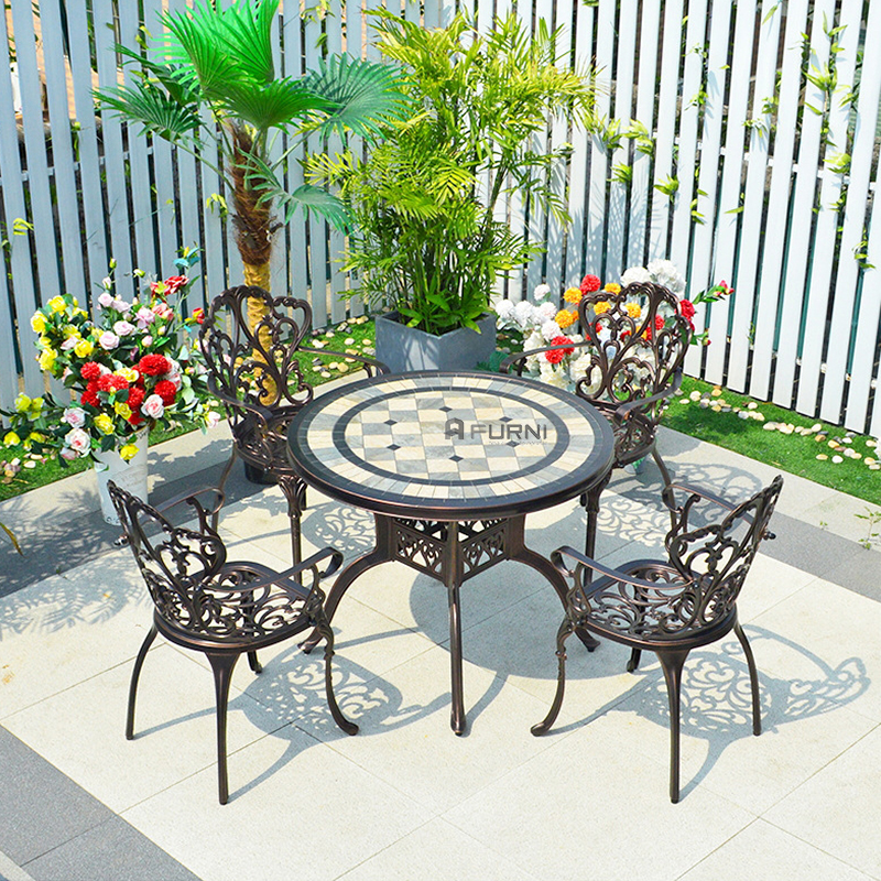 Bộ bàn ghế outdoor 4 ghế