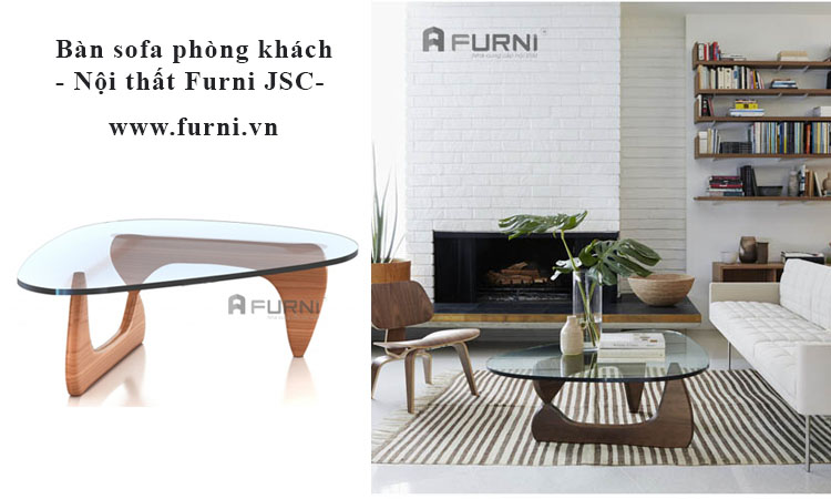 Thiết kế phòng khách đẹp với bàn ghế phong cách hiện đại