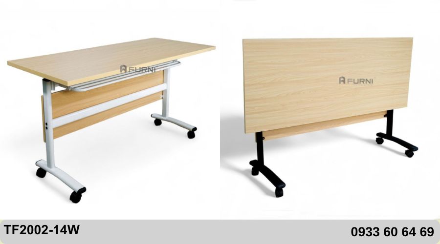 Bàn làm việc xếp gọn có bánh xe TF2002-14W