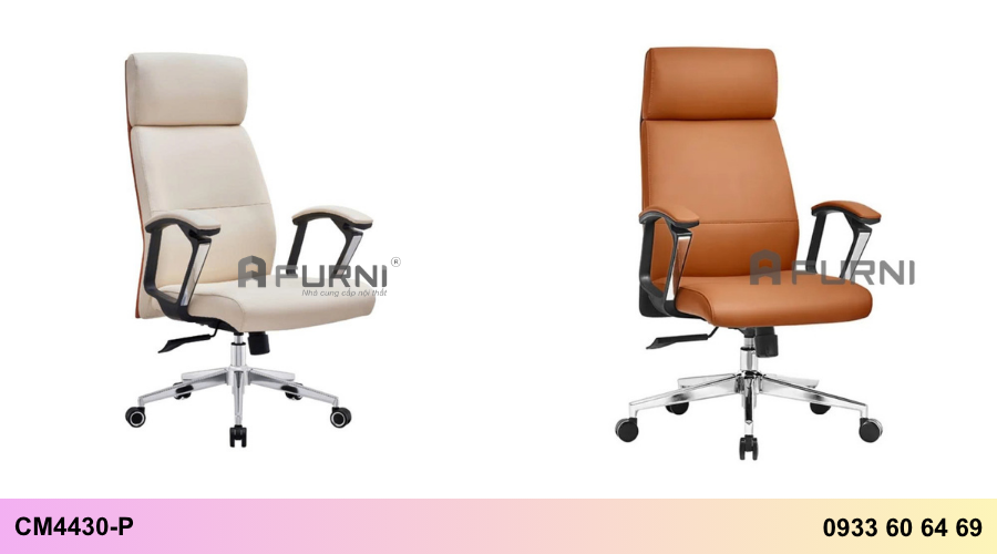 Ghế trưởng phòng lưng cao đẹp hiện đại CM4430-P