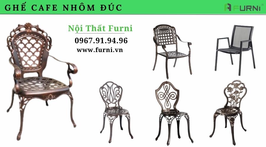 Địa Chỉ Mua Ghế Cafe Nhôm Đúc Ngoài Trời Đẹp Và Uy Tín Ở TP. Hồ Chí Minh 