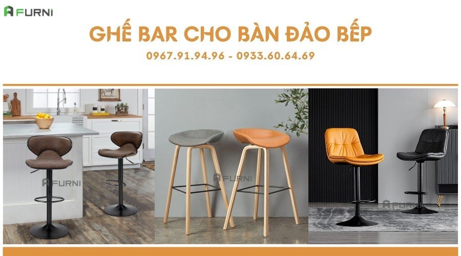 Top 10+ Ghế Bàn Đảo Bếp Đẹp Có Thiết Kế Thông Minh Tối Ưu Không Gian